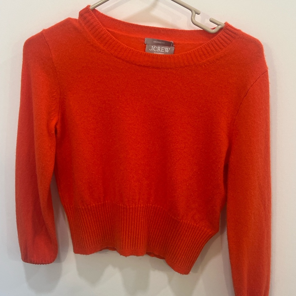 J. Crew Women's Red Sweater
